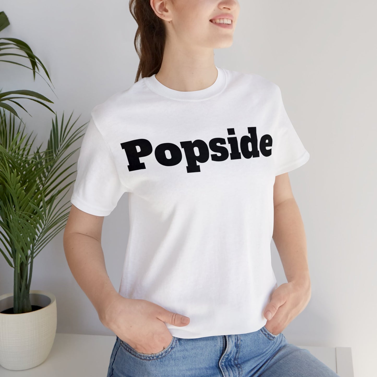 Popside T-Shirt - White